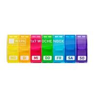 WEPA 1x7 Wochenbox UV-Schutz+ Regenbogen - 1St