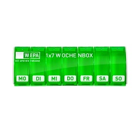 WEPA 1x7 Wochenbox UV-Schutz+ grün - 1St