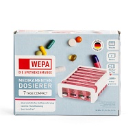 WEPA 7 Tage Compact Wochenmagazin weiß/pink - 1St