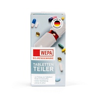 WEPA Tablettenteiler farbig sortiert - 1St