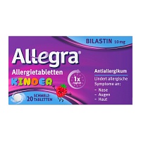 ALLEGRA Allergietabletten Kinder 10 mg Schmelztab. - 20St