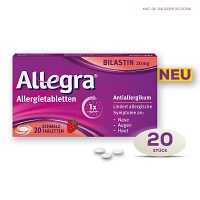 ALLEGRA Allergietabletten 20 mg Schmelztabletten - 20St