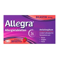 ALLEGRA Allergietabletten 20 mg Schmelztabletten - 20St