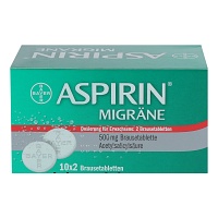 ASPIRIN MIGRÄNE 500 mg Brausetabletten - 2X10St