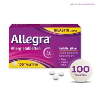 ALLEGRA Allergietabletten 20 mg Tabletten - 100St