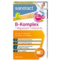 SANOTACT B-Komplex+Magnesium+Vitamin D3 Tabletten - 40St