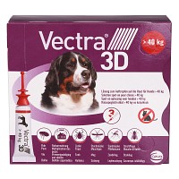 VECTRA 3D Lsg.z.Auftro.a.d.Haut f.Hunde über 40 kg - 3St