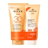 NUXE Sun Set Sonnenmilch LSF 30+gratis Duschshamp. - 1St