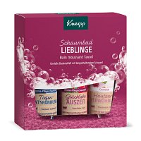 KNEIPP Geschenkset Schaumbad LIEBLINGE - 3X100ml