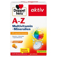 DOPPELHERZ A-Z Multivitamin+Mineralien Brausetabl. - 6X15St