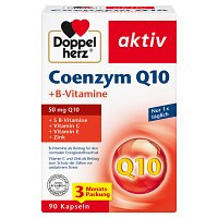 DOPPELHERZ Coenzym Q10+B Vitamine Kapseln - 90St