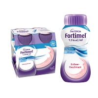FORTIMEL 1.5 kcal Erdbeergeschmack - 4X200ml