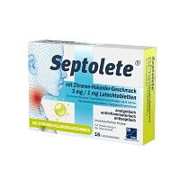 SEPTOLETE m.Zitronen-Holund.Geschm.3mg/1mg Lut.-T. - 16St