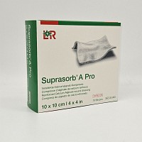 SUPRASORB A Pro Calciumalginat Kompr.10x10 cm - 10St