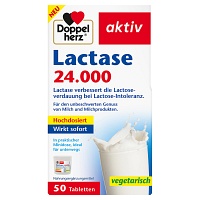 DOPPELHERZ Lactase 24.000 Tabletten - 50St