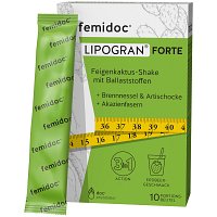 FEMIDOC Lipogran FORTE Shake Beutel - 10St