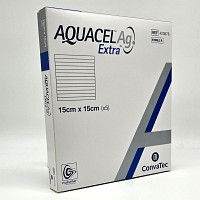 AQUACEL Ag Extra 15x15 cm Kompressen - 5St