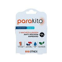 PARA KITO Mückenschutz Armband 2 Nachfüllungen - 1St