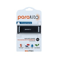 PARA KITO Mückenschutz Armband Erw.schwarz - 1St