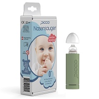 PICCO POCKET Nasensauger Babys Kinder ZOE grün - 1St