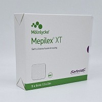 MEPILEX XT 5x5 cm Schaumverband - 5St
