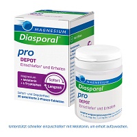MAGNESIUM DIASPORAL pro DEPOT Einschlafen+Erholen - 30St