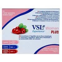 VSL Woman Plus m.D-Mannose+Cranberry Pulver Sachet - 10X3g
