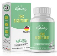 ZINK BISGLYCINAT 25 mg hochdosiert Tabletten - 240St