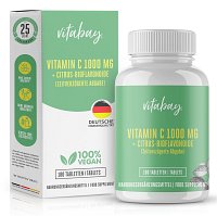 VITAMIN C+BIOFLAVONOIDE 1000 mg vegan hochdosiert - 180St