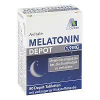 MELATONIN 1,9 mg Depot Tabletten - 80St