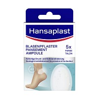 HANSAPLAST Blasen-Pflaster Ferse - 5St