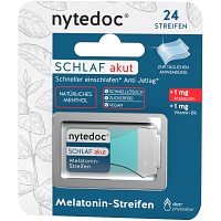 NYTEDOC Schlaf akut Melatonin Streifen - 24St