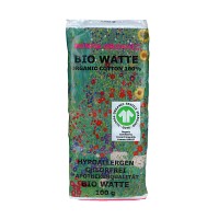 BIO WATTE 100% Bio-Baumwolle zickzack Donna Organ. - 100g