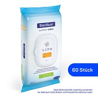 STERILLIUM surface wipes Oberflächendesinfektion - 60St