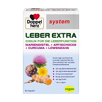 DOPPELHERZ Leber Extra system Kapseln - 60St