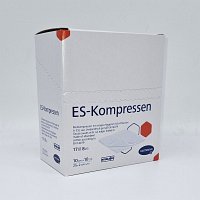 ES-KOMPRESSEN steril 10x10 cm 8fach - 25X2St