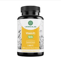 VIRISOLIS Vitamin D3 forte 2.000 I.E. Kapseln - 180St