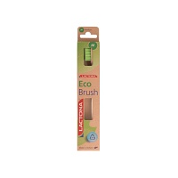LACTONA ECOBRUSH Zahnbürste Buchenholz medium - 1St