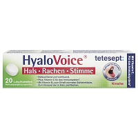 TETESEPT HyaloVoice Hals Rachen Stimme Lutschtabl. - 20St