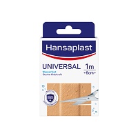 HANSAPLAST Universal Pflaster wasserfest 6 cmx1 m - 1St