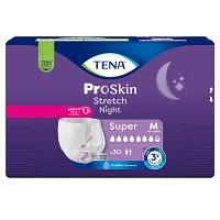 TENA STRETCH Night super Inkontinenz-Schutzhose M - 30St