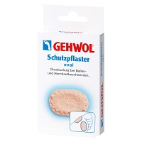 GEHWOL Schutzpflaster oval - 4St