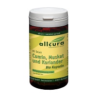 CUMIN Muskat und Koriander Bio Kapseln - 90St