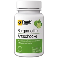 RAAB Vitalfood Bergamotte-Artischocke Kapseln - 100St