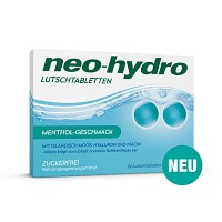 NEO-HYDRO Lutschtabletten Menthol zuckerfrei - 24St