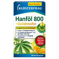 KLOSTERFRAU Hanföl 800 mg+Goldmohn Weichkapseln - 30St
