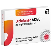 DICLOFENAC ADGC 25 mg Filmtabletten - 20St