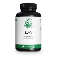 GREEN NATURALS DAO 100mg veg.zum Histaminabbau Kps - 90St