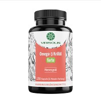 VIRISOLIS Omega-3 Krillöl forte DHA+EPA+Cholin Kps - 180St