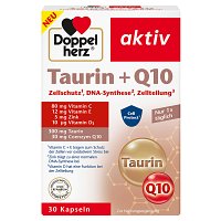 DOPPELHERZ Taurin+Q10 Kapseln - 30St